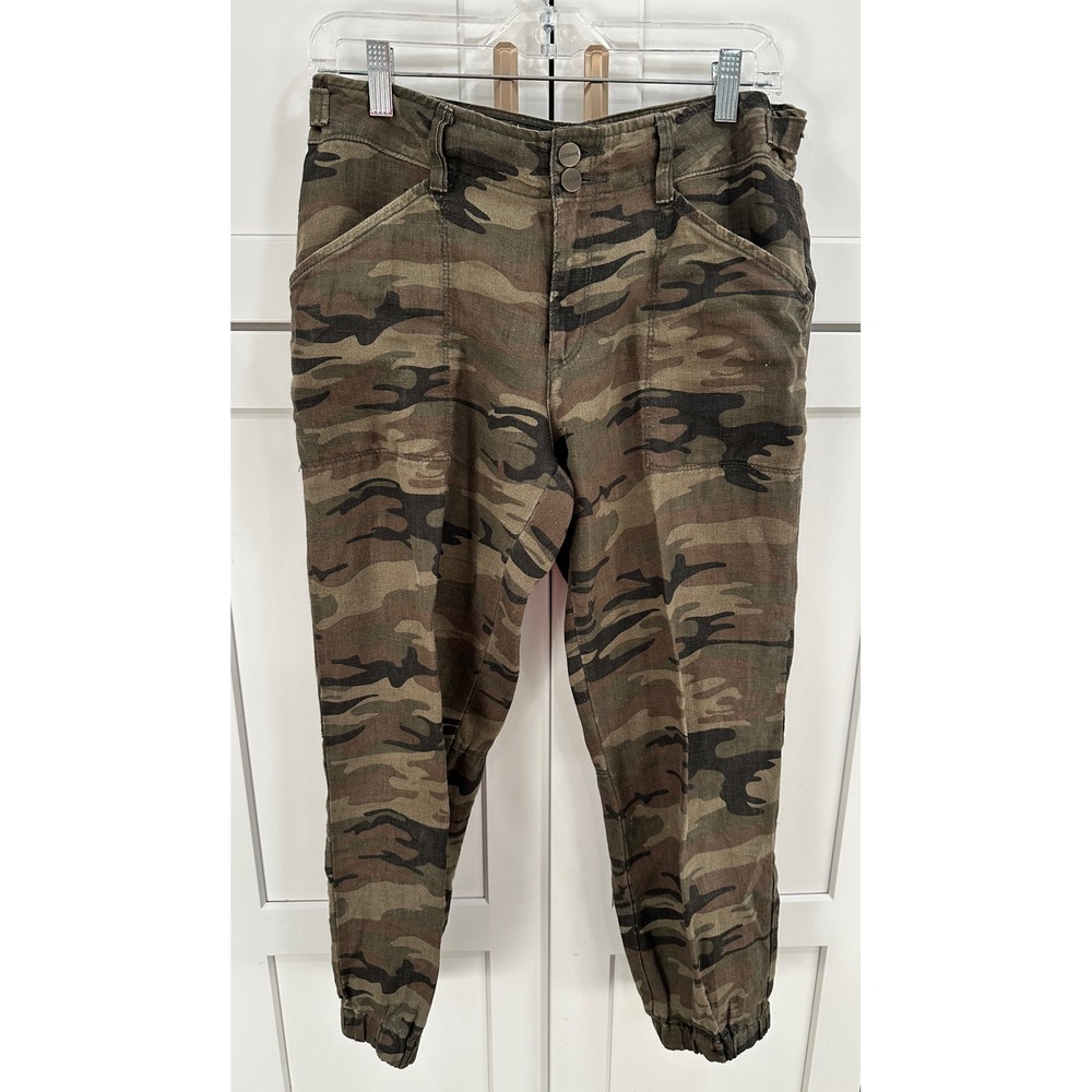 Sanctuary Standard Surplus Women's Camo Cargo Jogger Pants Size 27